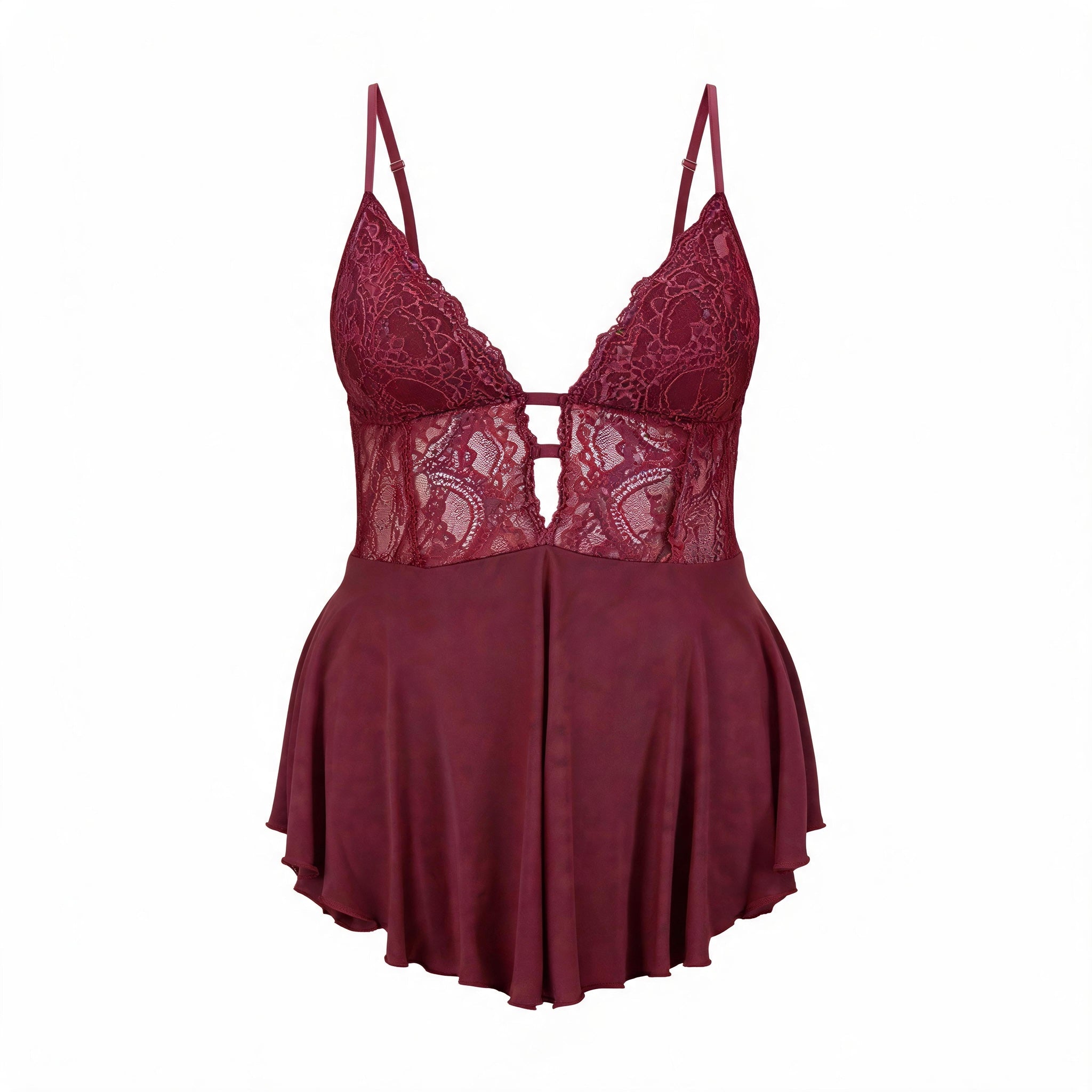 Camisola em Renda e Liganete