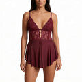 Camisola em Renda e Liganete